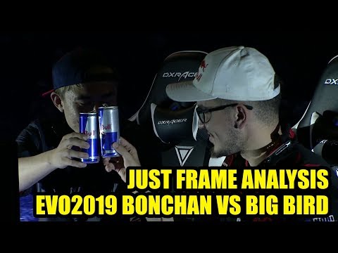 Just Frame Analysis! - EVO2019 - Bonchan (Karin) vs Big Bird (Rashid)