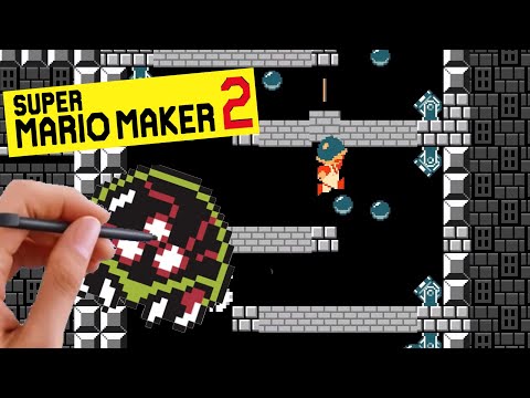 Recreating Metroid's Tourian in Super Mario Maker 2