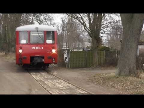 172 001 auf der Neustrelitzer Hafenbahn (Slawendorf), April 2013
