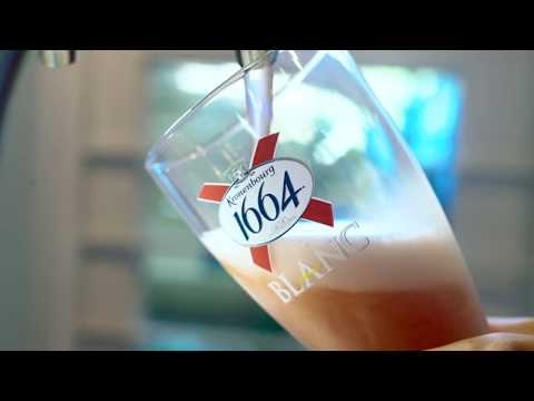 NEW Kronenbourg 1664 BLANC Fruits Rouges