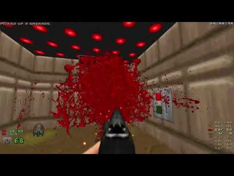 E1M1: Hangar 0:40 (Brutal Doom - 100% Power Fantasy)