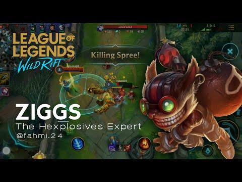 ZIGGS MONTAGE | SKILL ULTIMATE BOMBBB SAKITTTT | LEAGUE OF LEGENDS WILD RIFT