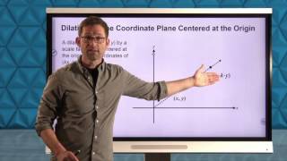 Common Core Geometry.Unit #7.Lesson #2.Dilations in the Coordinate Plane