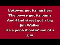 Don't mess around with Jim with lyrics