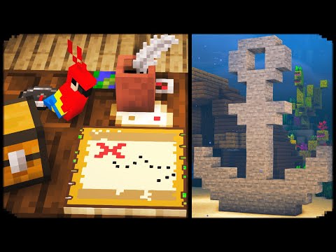Minecraft: 10+ PIRATE Build Hacks and Ideas