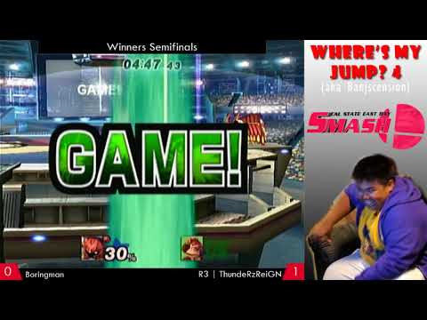WMJ4 Winners Quarters: ThundeRzReign (DK) vs Boringman (Meta Knight)