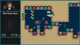 SMW Blind Kaizo Race Week 32 - Coral Cave by IcyFruit
