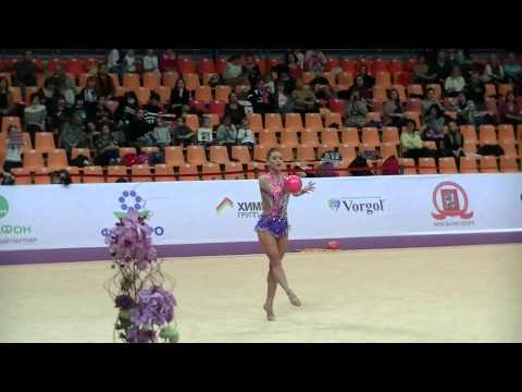 Timofeeva Garcia Natalia (ESP) ball  Grand Prix Moscow 2015 All-around