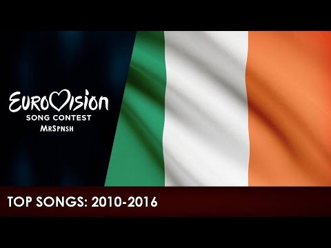 Eurovision Song Contest 2010-2016. Ireland top 7