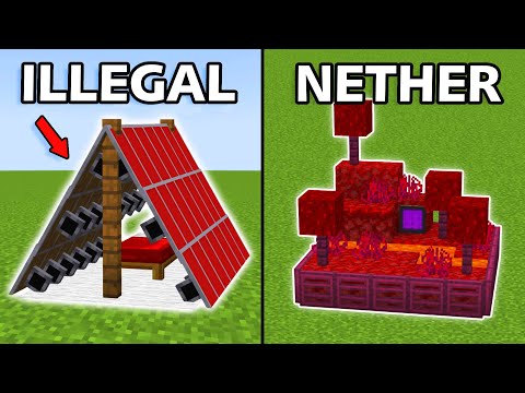 12 SECRET Minecraft Things You Didn't Know You Could Build!