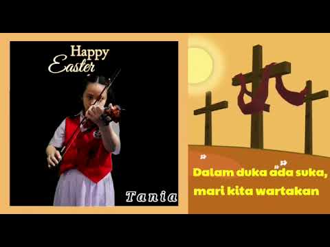 Happy Easter "Kristus Bangkit" violin
