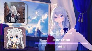 Download lagu Replay x mood Speed up 🎶—Cover Elaina [Majono tabi tabi]#cover #music #anime mp3