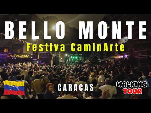 🇻🇪 BELLO MONTE Festival CaminArte | Walking Tour | Caracas, Venezuela