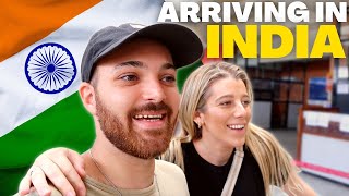 British Couple's First Day in India | Kathmandu to New Delhi