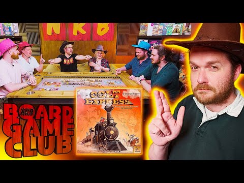 Let's Play COLT EXPRESS | Board Game Club