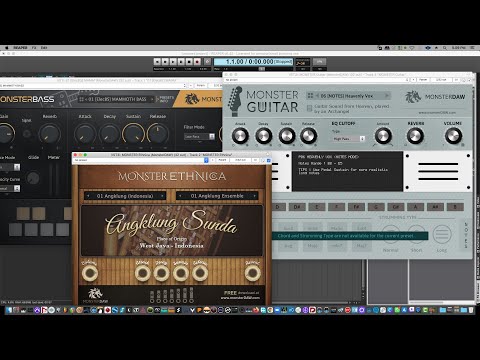Trying Out Monster DAW suite by Agus Hardiman