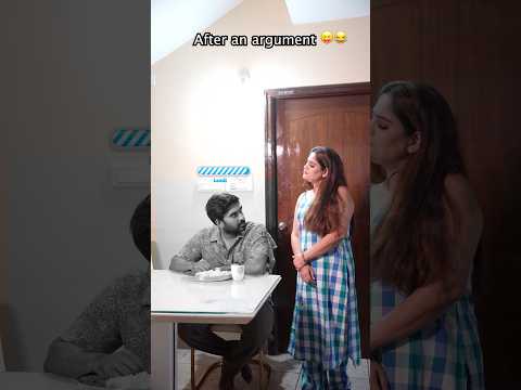 After an Argument 😝😂 Meeru inthena? #anjalipavan #familyreel #chandamama