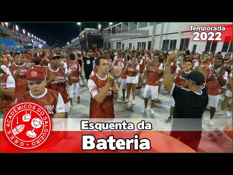 Salgueiro 2022 | Esquenta da bateria - Ensaio Técnico | Samba ao vivo - #ET22