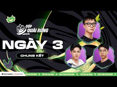 🔴NGÀY 3 – GIẢI ĐẤU NGOẠI HẠNG APAC: CÚP QUÁI RỪNG | A LONG, RRQ MIDFEED, VP MARIS | ĐTCL MÙA 18