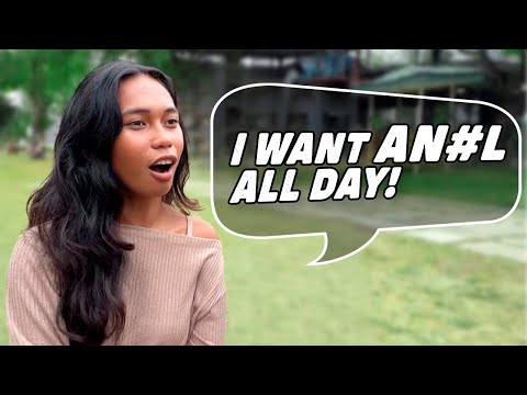 FILIPINA SURPRISED ME WITH HER ANSWERS