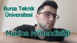 Bursa Teknik Üniversitesi-Makine Mühendisliği