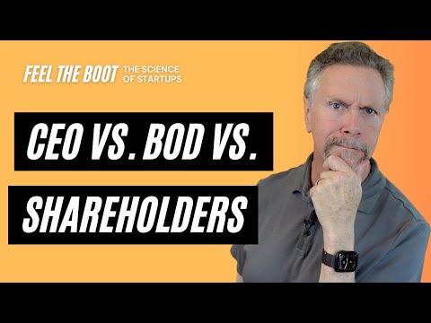 BoD vs. Shareholder ⚖️ Startup Corporate Governance