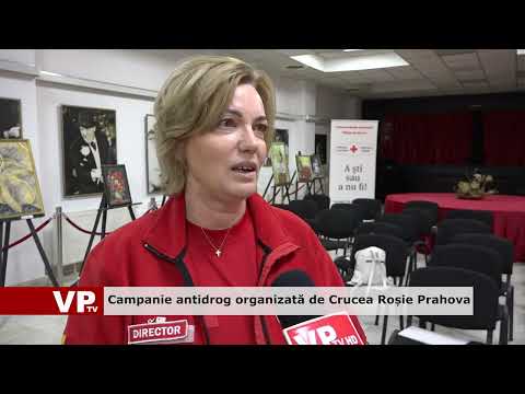 Campanie antidrog organizată de Crucea Roșie Prahova