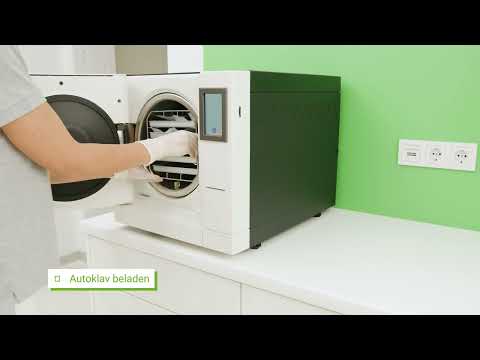 Auf der sicheren Seite: Autoklav beladen
