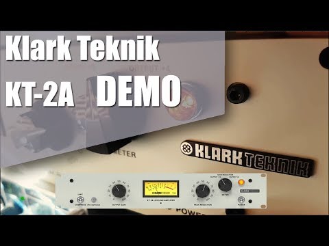 Пример использования компрессора Klark Teknik 2A-KT