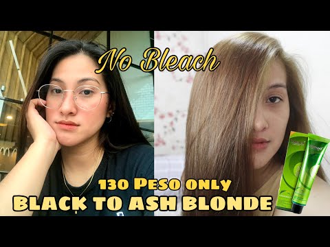 TIPID DIY HAIR COLOR ASH BLONDE | NO BLEACH !!