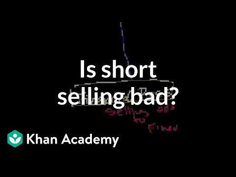 Is Short Selling Bad