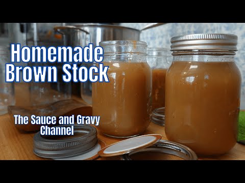 Elevate Your Home Cooking with a Homemade Brown Stock Recipe | How to Make Brown Stock | Easy Stock