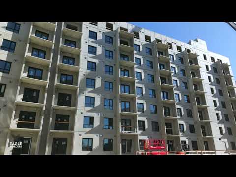 Century Park Gardens Phase 2: 8-Storey Precast Build in Edmonton | 800 Panels in 6 Months