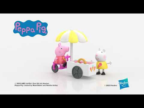 Peppa Pig Toys Peppa's Ice Cream Cart Playset with 2 Peppa Pig Figures, Preschool Toys thumbnail