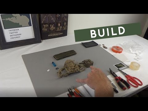 Part 2 of Building the 1/6 scale DAM Toys Op. Red Wings Navy Seals SDV Team 1 Corpsman action figure