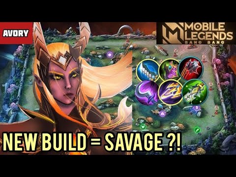 NEW BUILD = SAVAGE?! [Top Global Leomord] Avory - Mobile Legends
