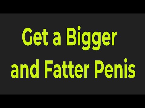 Increase Penis Size Naturally