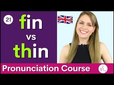 英語の発音を練習しよう /f/ vs th /θ/ Sounds｜第21回 コース案内 (Practice Your English Pronunciation /f/ vs th /θ/ Sounds | Course #21)