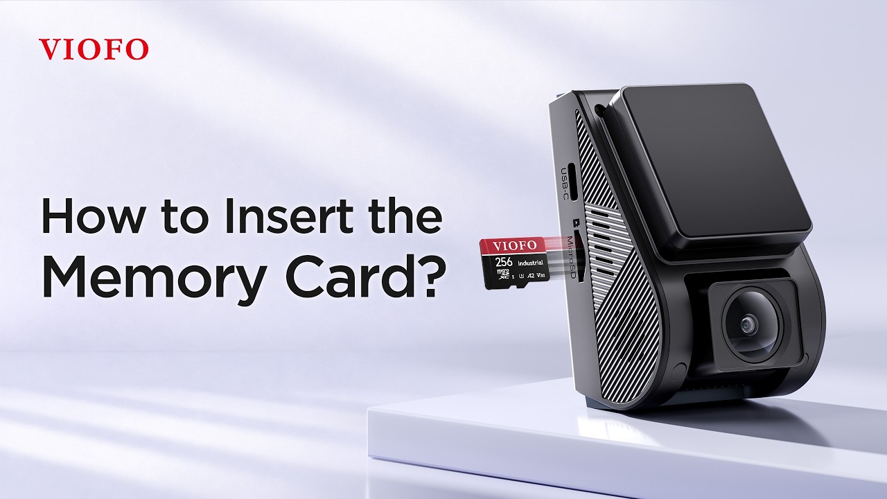 How to Insert the Memory Card?