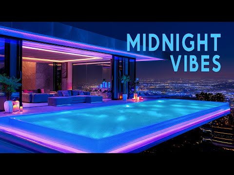 Exquisite and Beautiful Midnight Vibes Atmosphere ~ Rooftop Chillout Music to Calm Your Mind