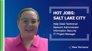 Hot Jobs & Certifications Overview - Salt Lake City