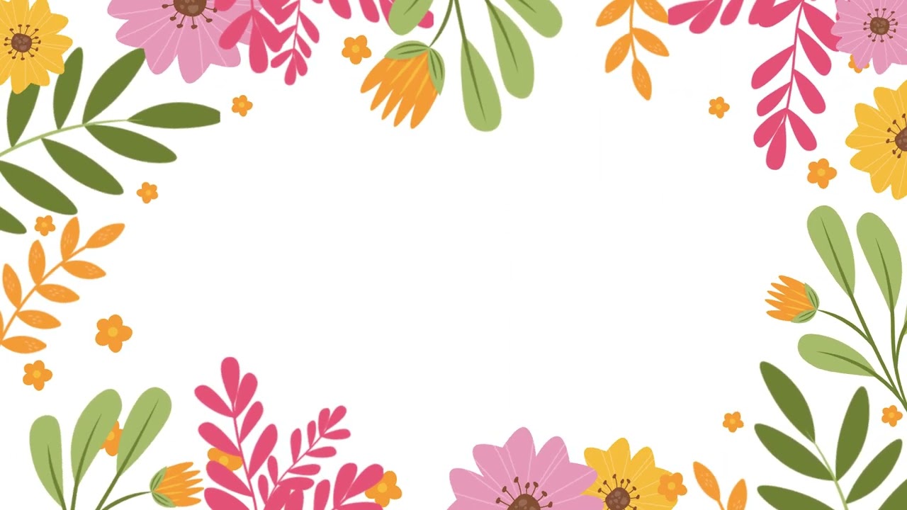 Beautiful Spring Floral Background Video Loop | Copyright Free Motion Graphic | Flower background