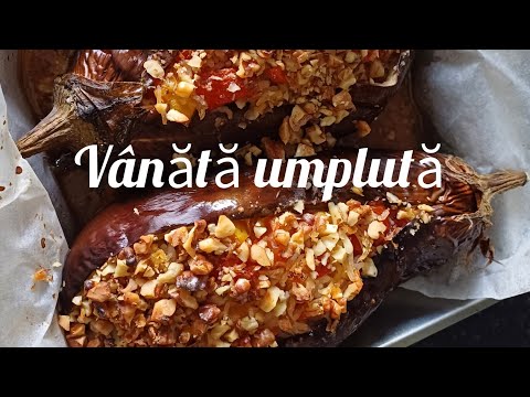 , title : 'Vânătă umplută de post/ постные фаршированные баклажаны/ plant based stuffed aubergines'