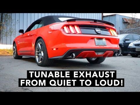 Ford Mustang S550 2015+ Exhaust Install How To & Sound Clips
