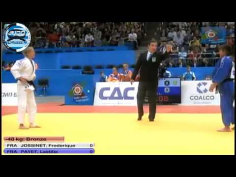 European Judo Championship Chelyabinsk 2012 Bronze -48kg JOSSINET (FRA)-PAYET Laetitia (FRA)