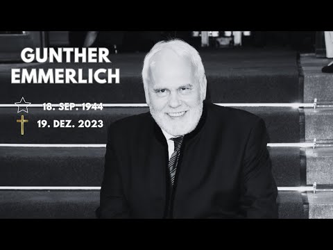 Gunther Emmerlich: Entertainer und Opernsänger ist gestorben.