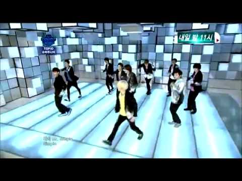 Super Junior - Mr. Simple ComeBack Stage MNET