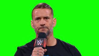 CM Punk "I'm home" green screen