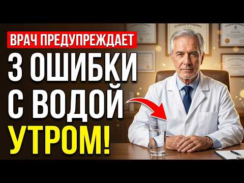Стакан воды натощак: 3 ошибки, которые обнуляют всю пользу
