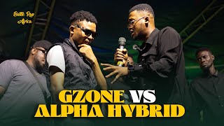 Download lagu GZONE vs ALPHA HYBRID | Battle Rap Africa mp3